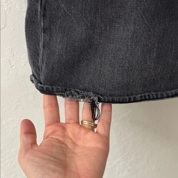 G-Star Raw 3301 High Rise Black Boyfriend Shorts Denim US 24 - Picture 6 of 8